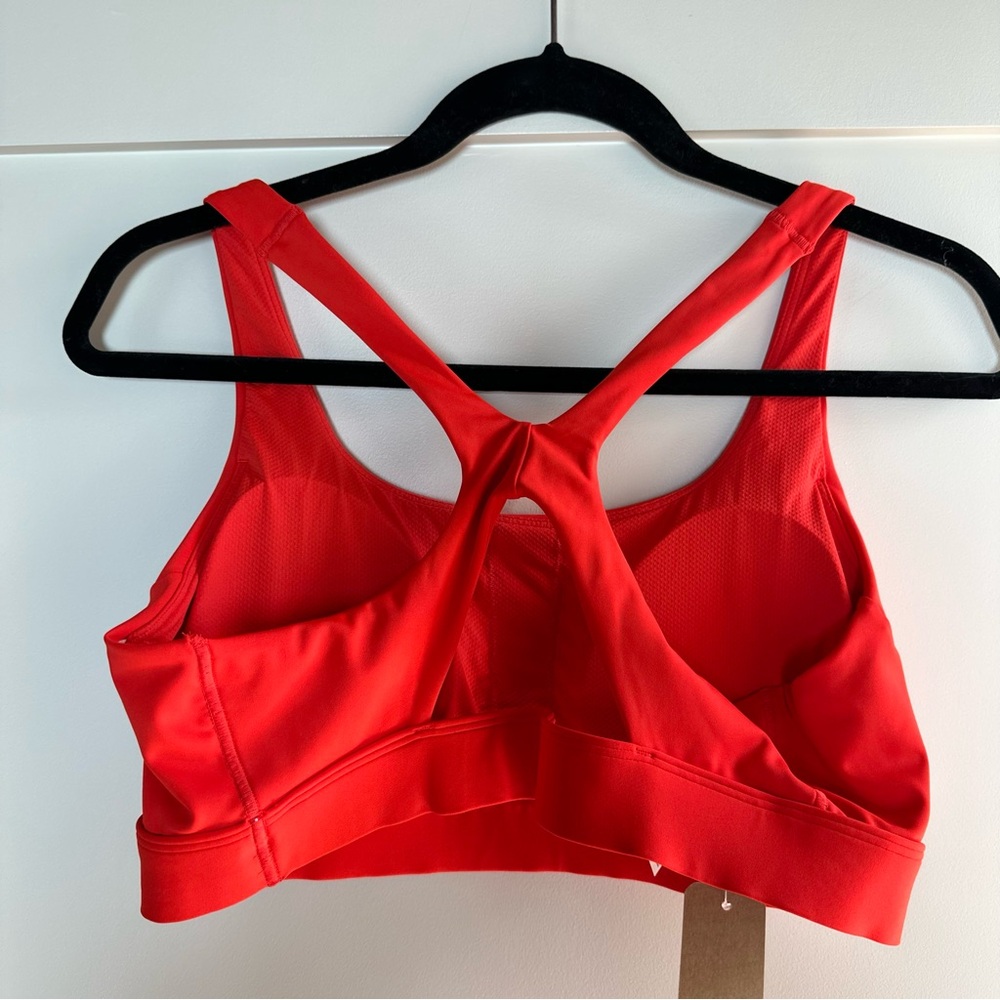 Athleta Vibrant Red Sports Bra - Picture 4 of 4